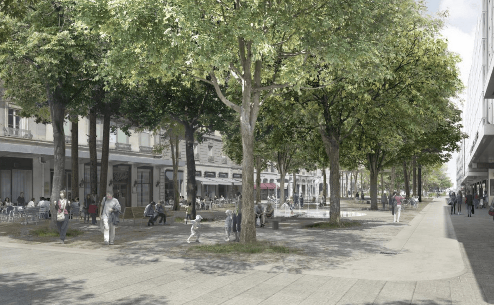 Le quartier de Rive sera vert et piéton