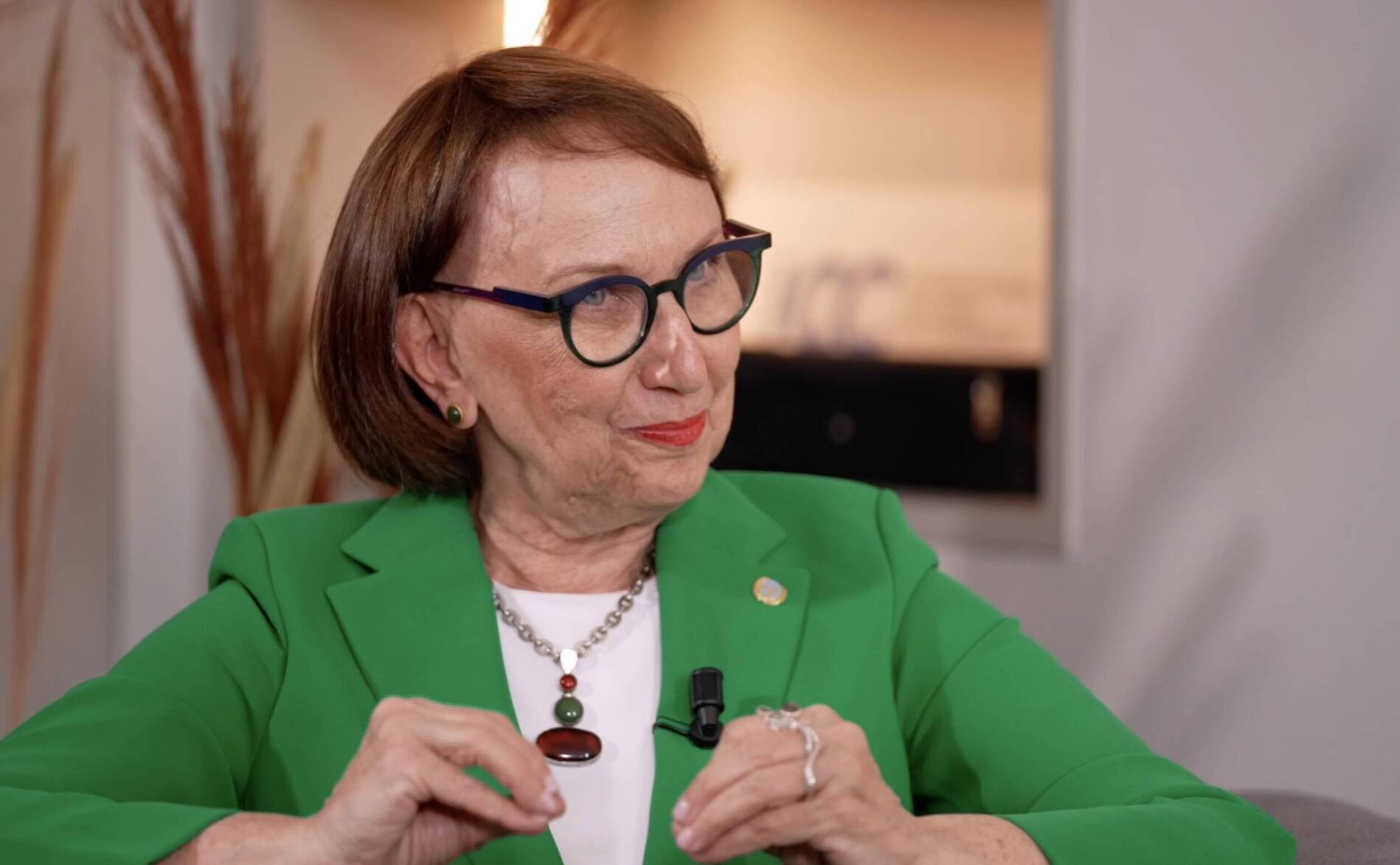 Rebeca Grynspan: «Je suis la fille de la paix»