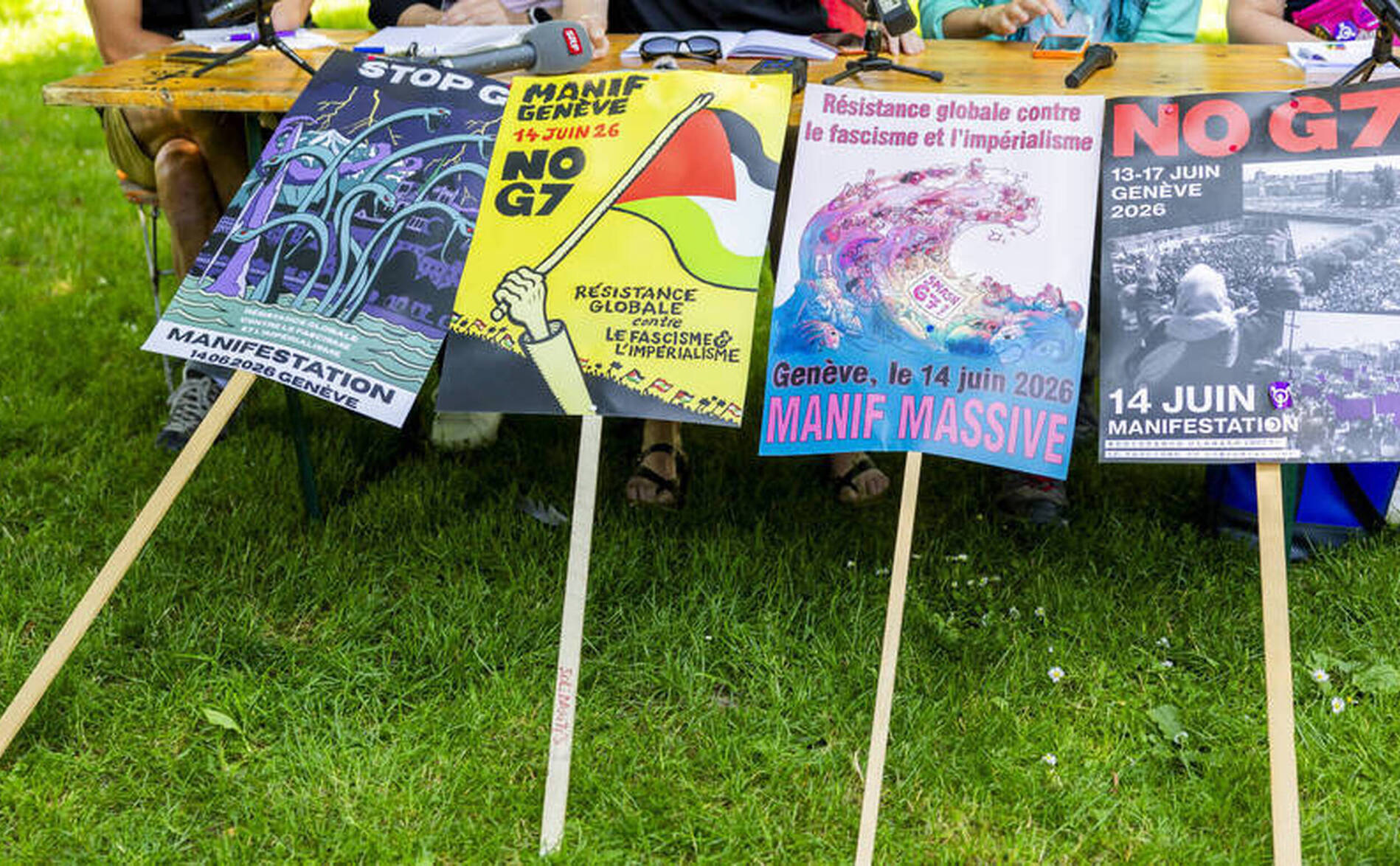 Recours de No G7 contre les décisions des autorités genevoises