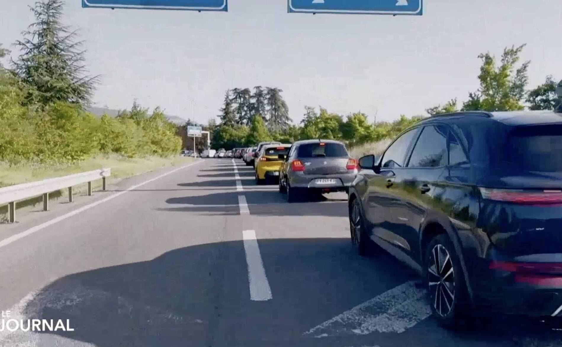 La fermeture de l'A1 provoque des perturbations aux douanes