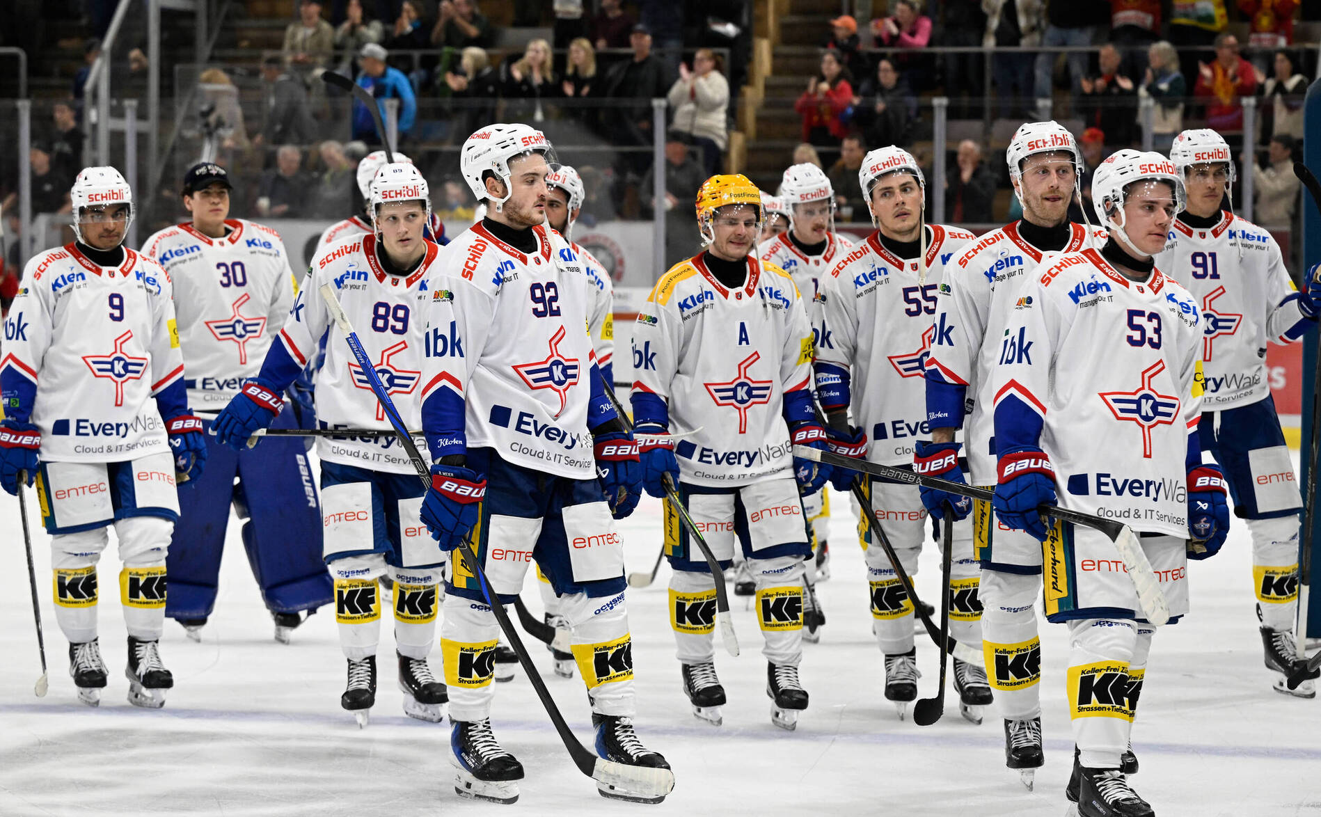 Zoug contre Kloten: les buts du match