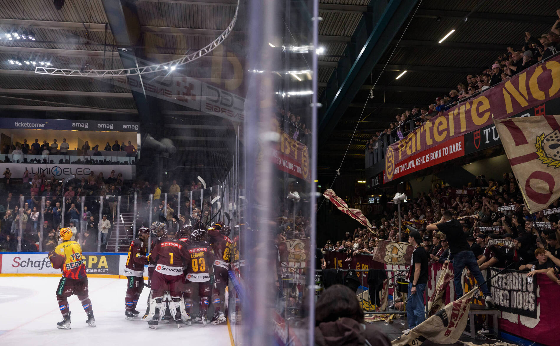 Même décimé, Genève-Servette maintient le cap