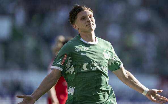 Le FC Saint-Gall en démonstration