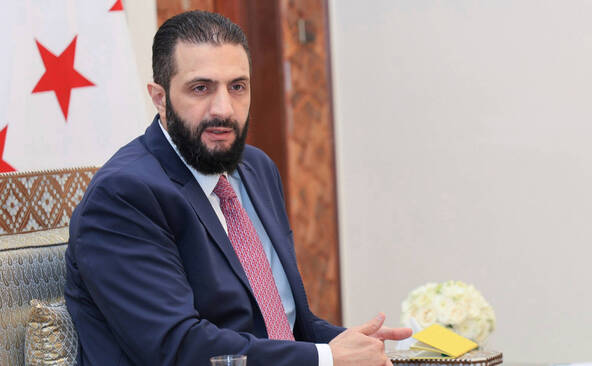 Le président syrien Ahmad al-Chareh arrive aux États-Unis