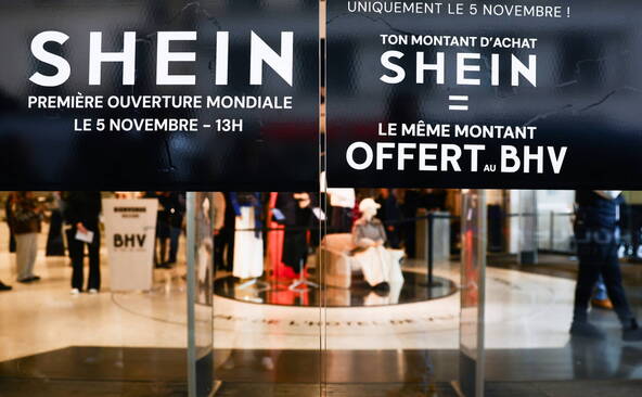 La boutique Shein à Paris a attiré « plus de 50'000 personnes »