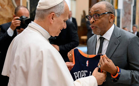 Le Pape reçoit des grands noms du cinéma, « laboratoire d'espérance »