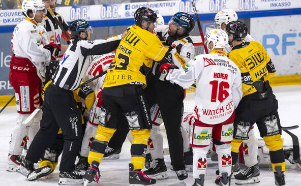 National League: Bienne gagne après avoir été mené 3-0