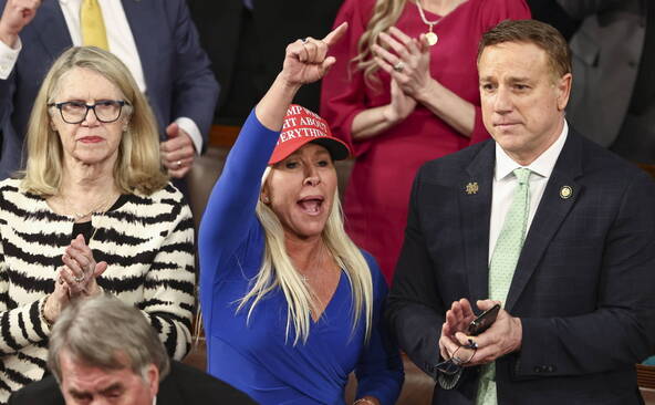 Marjorie Taylor Greene annonce sa démission du Congrès américain