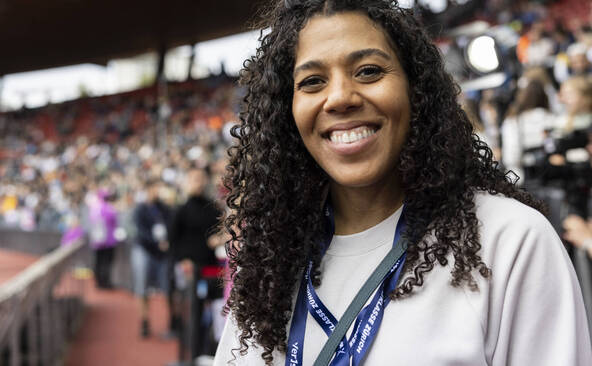 Mujinga Kambundji a donné naissance à un petit garçon