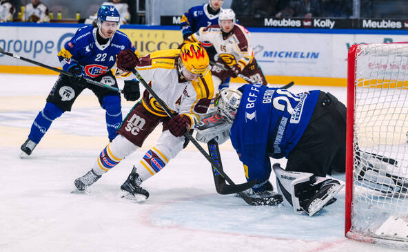 National League: Genève-Servette s'impose à Fribourg