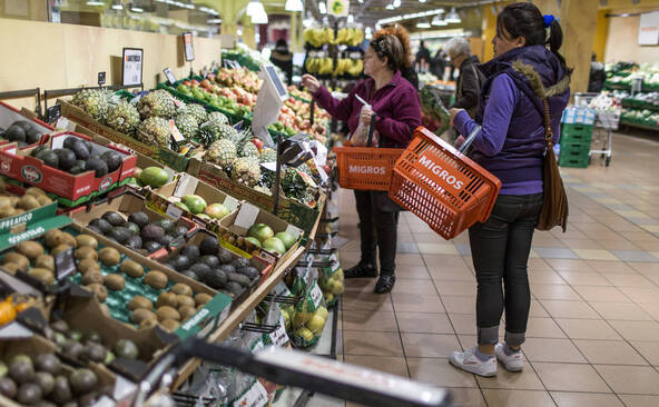 Le sac à nouveau compris dans le poids net des fruits et légumes
