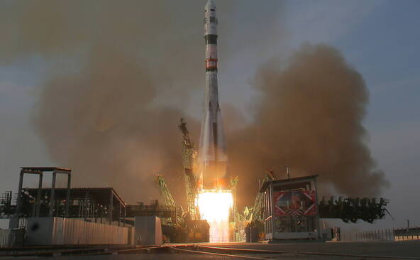 Le cosmodrome de Baïkonour endommagé après le décollage de jeudi