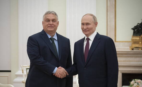 Le Hongrois Viktor Orban se rend à Moscou pour rencontrer Poutine