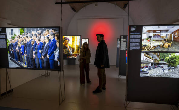 Les photos de presse de l'année 2024 exposées à Prangins (VD)