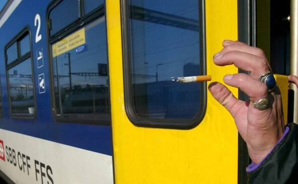 La fumée bannie des trains suisses depuis vingt ans