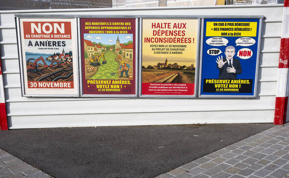 Anières refuse très largement un réseau de chauffage à distance