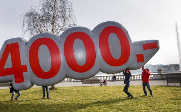 Initiative pour un salaire minimum: le non devant à Fribourg