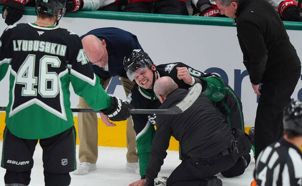 Les Stars gagnent mais perdent Lian Bichsel