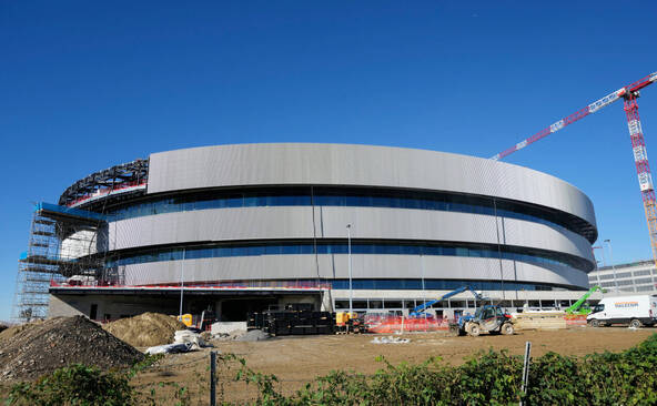 La très attendue patinoire de Milan inaugurée début janvier