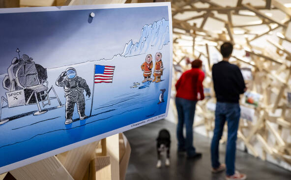 L'année 2025 sous le crayon des dessinateurs de presse à Morges