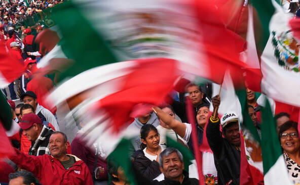 Mexique: Sheinbaum réunit des centaines de milliers de partisans