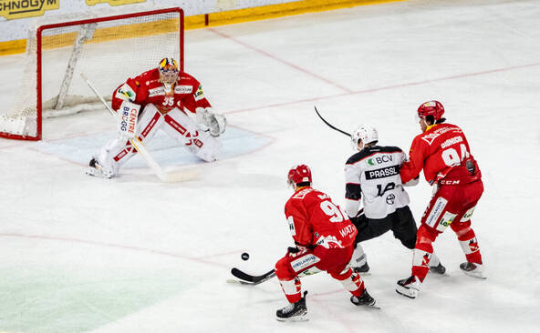 National League: le LHC s'impose enfin face à Bienne