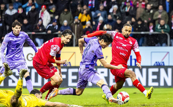 Bâle s'en sort in extremis à Winterthour