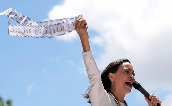 L'opposante vénézuélienne Machado ne sera pas à la cérémonie Nobel