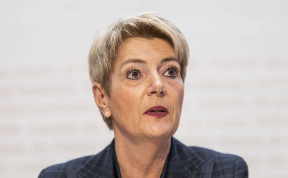 Karin Keller-Sutter se dit solidaire avec les victimes à Sydney