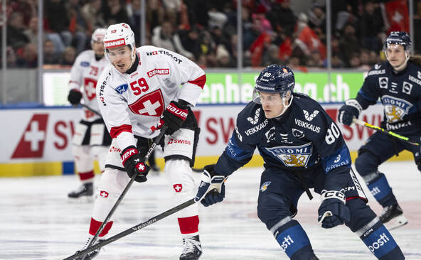 La Suisse encore battue à Zurich, par la Finlande