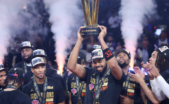 Les Knicks remportent la Coupe NBA face aux Spurs