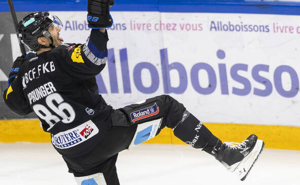 National League: succès de Fribourg avec un but de Sprunger