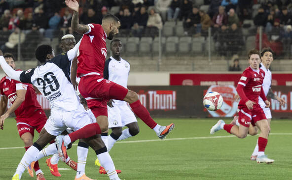 Super League: Thoune bat le FC Zurich 4-2 après avoir été mené 2-0