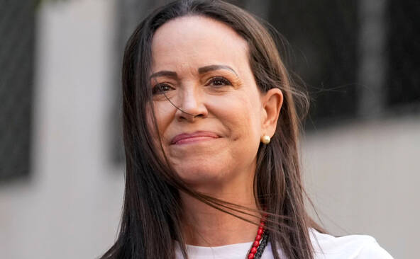 L'opposante vénézuélienne Machado est arrivée à la Maison Blanche