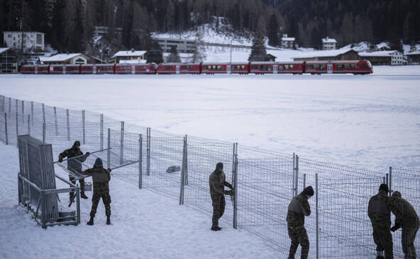 Armée et polices auront à protéger un nombre record de VIP's au WEF