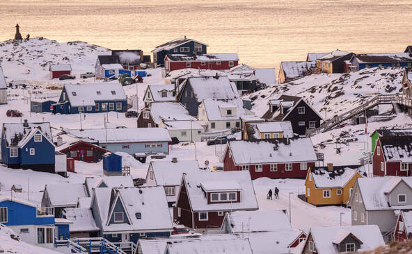 Coup d'envoi d'une manifestation « Le Groenland n'est pas à vendre »