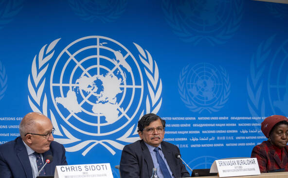 Pas d'obstacle avec le Conseil de la paix (enquêteurs onusiens)