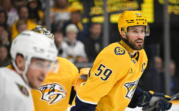 Josi réussit un assist pour son 1000e match