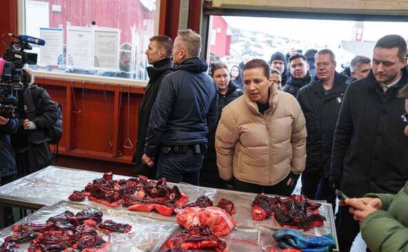 La Première ministre danoise en visite de soutien au Groenland