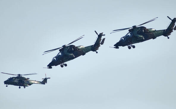 Airbus: la défense propulse les ventes d'hélicoptères