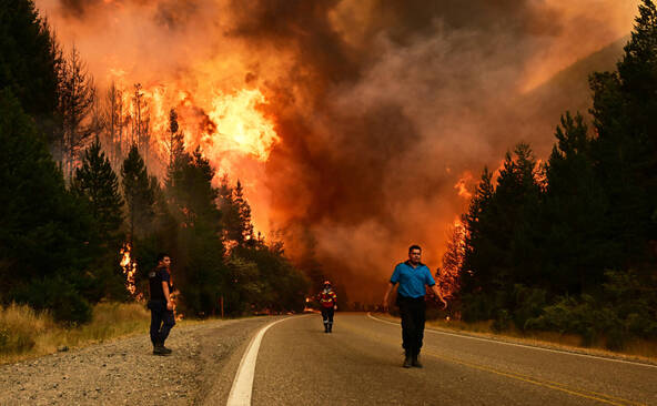 Feux de forêt en Patagonie argentine: « urgence incendies » déclarée