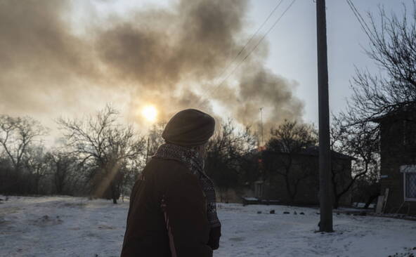 Moscou lance contre l'Ukraine un missile et une centaine de drones