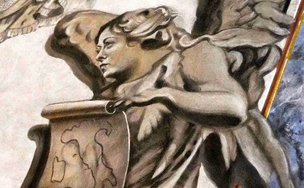 Le « visage d'ange » de Meloni retiré d'une fresque à Rome
