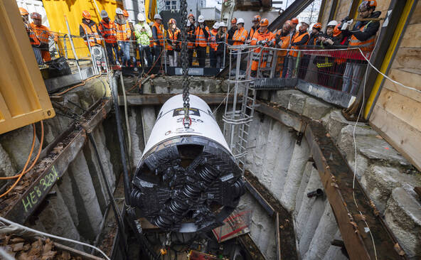 Les SIG démarrent une nouvelle étape du chantier GeniLac à Rive