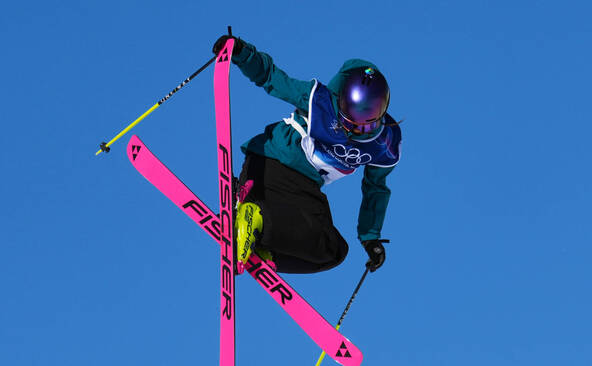 Mathilde Gremaud en favorite du slopestyle