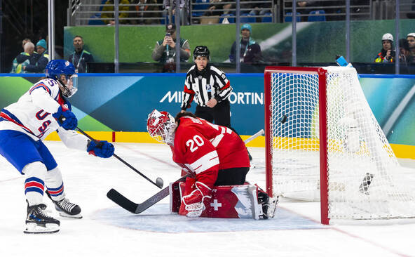 La Suisse craque en fin de match face aux Etats-Unis