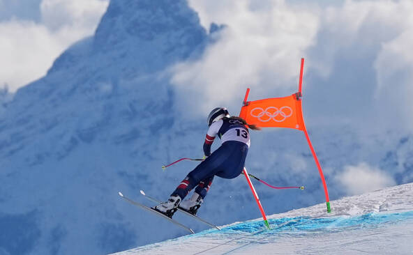 Ski alpin: Vonn souffre d'une fracture complexe du tibia