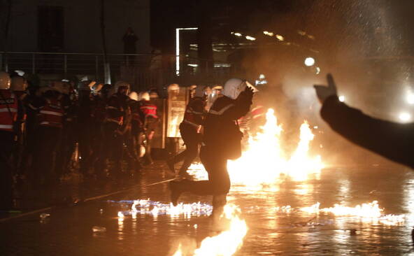 Nouvelle manif de l'opposition en Albanie, plusieurs blessés
