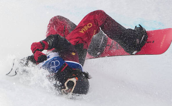 Halfpipe: Liu Jiayu dit « aller bien » après une terrible chute