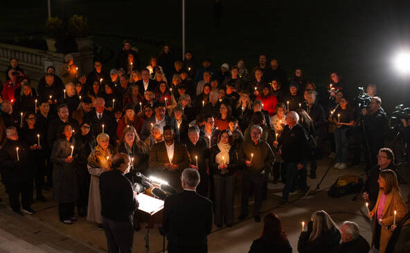 A Tumbler Ridge, des habitants frappés au coeur mais soudés